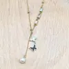 Accesorios de Moda de Alta Gama para Mujer, Colgantes de Acero Inoxidable, Collares Personalizados, Estilo Lujo Ligero, Joyería de Nicho, Disponibles en Stock