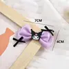 Acessórios de Cabelo da Kuromi, Presilhas de Cabelo, Acessórios de Laço DIY, Acessórios de Roupa, Enfeites para Bonecas e Bebês em Estoque