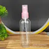 Frasco Borrifador Transparente 100ml Frasco Plástico 80/120ml Frasco Borrifador Pet Frasco Dispenser de Água Cosmético Frasco Borrifador Desinfetante