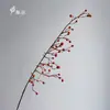 Frutas da Montanha, Frutas Silvestres, Frutas da Sorte, Frutas de Cor de Outono, Galhos Naturais Estilo Chinês, Decoração para Casa, Vaso