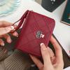 Porta-cartões feminino novo fino carteira de celebridade da internet 2023 porta-moedas porta-cartões multi-cartões nicho em relevo bolsa sanfonada atacado