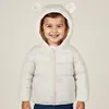 865 Estilo Nuevo Chaqueta de Algodón con Bolsillo para Bebé Abrigo de Algodón para Niños Chaqueta con Capucha de Orejas Cálida de Invierno para Niños y Niñas
