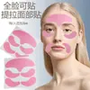 Parche Facial Antiarrugas de Algodón y Rayón de Cobertura Completa Set de 5 Piezas Parche para Ojos Parche para la Frente Parche para Surcos Nasogenianos Parche Facial Lifting