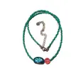 Mini collar de flores empalmadas, exquisita cadena para la clavícula con cuentas versátil de estilo ins de nicho de lujo ligero