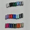 Hebillas de zapato coloridas de aluminio anodizado, sin cordones, hebillas de cordón fáciles de usar para zapatillas, hebillas de perilla de metal estilo dopamina