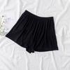 Pantalones holgados de tres piezas para casa de niñas nuevos, color sólido, cómodos, transpirables, elásticos, ropa exterior simple de modal básico, shorts