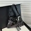 Bolso de Mano con Lentejuelas Estilo Coreano Nuevo Modelo 2026 Estilo Ins Bolso de Mano de Moda de Gama Alta Bolso de Hombro Único de Gran Capacidad para Debajo del Brazo