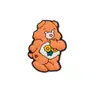 Urso Arco-Íris Fofo Desenho Animado Sapatos com Furos Sapatos de Jogo Florais Fivela Decorativa Acessórios para Sapatos Amazon em estoque Presente Atacado