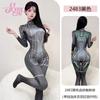 Pinxian Lingerie Sexy Uniforme do Homem-Aranha Sexy Abertura na Virilha Não Precisa Tirar Body Peça Única Justo Deadpool 2483