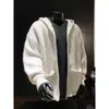 Nuevo Suéter Texturizado de Otoño 2026 para Hombre Estilo High Street con Mangas Raglán y Diseño de Trenzado, Sudadera con Capucha