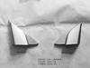 Adecuado para 21 Toyota Camry marco decorativo de triángulo interior modificación triángulo interior ABS patrón de fibra de carbono suministros para coche