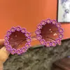 Gafas de Sol para Niñas Lindas de Flores Gafas de Sol de Viaje para la Costa Visores Solares Niños de 2 a 8 Años Gafas de Moda Tendencia para Niños