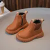 Botas Infantis 2025 Outono e Inverno Novo Estilo Botas Individuais para Menininhas Botas de Princesa para Meninas Botas Curtas para Bebês