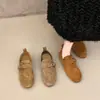 Mocasines Estilo Old Money Retro para Mujer 2026 Nuevo Otoño Slip-on Birkenstock Zapatos Individuales Suela Suave Versátiles Zapatos para Conducir