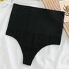 Tanga triangular sin costuras transfronterizo para mujer, de cintura media, moldeador de abdomen, levantador de glúteos y levantador de cadera, ropa interior básica para mujer