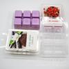 Caja de regalo blíster de película de incienso de aromaterapia 6 8 carcasa de plástico PVC caja de embalaje blíster de vela PET