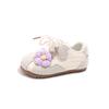 Tênis Feminino Estilo Coreano com Estampa Floral, Tênis para Treinamento Moral, Novo Estilo Primavera e Outono 2025, Design com Velcro, Tênis Forrest Gump