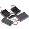 Caja de Batería de Litio 18650 Sección 1/2/3/4 Serie y Paralelo con Cable y Cubierta Asiento de Carga con Pin de 3.7V Asiento de Batería
