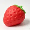 Celebridade da Internet Criativa Morango Vermelho Aperto Manual Fruta Simulada Brinquedos de Alívio de Tensão Ventilação Brinquedos de Alívio de Tensão Infantil Atacado