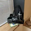 Bolso de Hombro con Diseño de Nicho para Mujer, Estilo Coreano, Ambiente Relajado y Perezoso, Gran Capacidad, Versátil para el Trabajo, Bolso de Axila