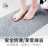 Alfombrilla Gruesa para Baño Antideslizante para Ducha Bañera Inodoro Baño Anticaídas Ventosa Alfombrilla de Suelo Baño Masajeador para Pies