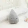 Ins almohada de la serie Sky juguete de peluche nube luna gotas de lluvia estrella de cinco puntas cojín de sofá decoración para habitación de niños