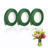 Material DIY artesanal Haste para guirlanda de jardinagem Fita de borda Fita de papel Acessórios florais Filme de embalagem de jardinagem verde