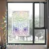 BR-JD507 Láser Colorido Sol Tarot Autoadhesivo Atrapasoles Pegatina para Ventana Pegatina Decorativa de Cristal para el Hogar