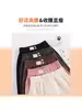 Pantalones blancos de chenilla de pierna ancha para mujer, pantalones gruesos de algodón para otoño e invierno, adecuados para usar como prenda exterior, con un diseño fluido de pierna recta y un estilo casual con forro polar.