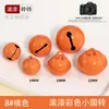Sinos coloridos pintados 14-22mm, pingente pintado aiy acessório de chaveiro, sino pequeno para animal de estimação