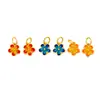 Collar pulsera colgante flor de durazno florete accesorios diy Oro Vietnamita de larga duración con cuentas con cuentas mujeres
