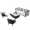 Oficina de Ventas Nueva Negociación China Combinación de Sofás Casuales Muebles de Combinación de Mesa y Silla para Recepción de Hotel y Villa Engi