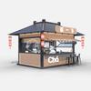 Puestos de Vendedores Ambulantes de Comida y Snacks de la Calle de Turismo Cultural Qitian, Mercado Nocturno, Centro Comercial, Área de Turismo Folclórico, Puestos de Vendedores de Tiendas Pequeñas, Quioscos de Venta