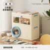 Caja de almacenamiento para el hogar un lote de sala de estar dormitorio multifuncional caja de almacenamiento para suministros para mascotas villa para gatos con rascador para gatos