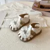 Sandalias con Corona y Lazo Estilo Coreano para Niñas 2026 Verano Zapatos Elegantes de Princesa para Niñas Pequeñas Sandalias para Bebés de 1 a 6 Años