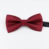 Corbata de Lazo para Hombre Estilo Británico Nueva Padrinos Nudo Traje de Boda Camisa Formal Rojo Negro Azul Corbata de Lazo de Alta Gama para Mujer