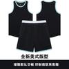 Nueva ropa de baloncesto deportiva americana sin mangas traje personalizado ropa de entrenamiento para competencia estudiantil chaleco transpirable de secado rápido para adulto
