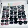 Gafas de sol de moda para mujer rojo de internet mismo estilo foto callejera TikTok mano rápida a prueba de rayos UV luz azul gafas de sol polarizadas coreanas