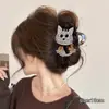 Pinza para el pelo única y hermosa para mujer, pasador de alta gama para recogidos en la parte posterior de la cabeza, tamaño grande para cabello grueso, accesorio para el cabello tipo pinza de tiburón