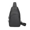 Jiameda Nova Moda Couro Genuíno Masculino Bolsa de Peito Fábrica de Origem Atacado Grande Capacidade Bolsa Transversal Bolsa de Ombro