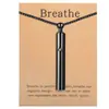 Nuevo Producto en Stock Amazon Collar Colgante de Meditación Mindfulness de Giro Roscado Silbato de Acero de Titanio para Ajustar la Respiración y Aliviar el Estrés