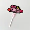 Tarjeta de Cumpleaños Feliz para Bebé Pastel de Hada Adorno para Pastel Pequeño Genio 2G Adorno para Pastel El Principito