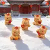 Adornos del Año del Caballo, Decoraciones DIY, Accesorios para Colgar, Mini Figuras de Caballo para Coche y Escritorio