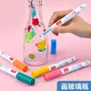 Marcador Acrílico Tipo Válvula Personalizado OEM Color Opaco Caja Apilable para Niños Pincel de Arte Graffiti Hecho a Mano DIY