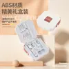 Nuevo Juego de Herramientas para Manicura Degradado Estilo Chino, Set de 9 Piezas con Caja de Almacenamiento de ABS, Cortauñas, Lima de Uñas, Set de Herramientas para Limpiar Oídos
