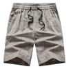 Venda direta da fábrica shorts casuais esportivos masculinos de grade, tamanho grande