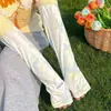 2026 Novas Mangas de Proteção Solar Borboleta, Mangas de Seda Gelada, Mangas Anti-UV para Ciclismo e Direção ao Ar Livre, Luvas de Proteção Solar