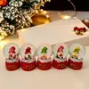 Nuevos Globos de Nieve Luminosos de Venta Caliente Transfronteriza Bolas de Cristal Decoraciones Navideñas Adornos de Escritorio Pequeños Regalos