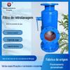 Filtro de retrolavagem vertical de mina de carvão de proteção ambiental Zhongying Filtro de retrolavagem de grande fluxo de água circulante