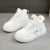[Personalizado] Zy12261-1 Nuevos Zapatos de Algodón con Forro de Felpa Invierno 2023 Versátiles, Zapatos Cálidos que Aumentan la Altura para Estilo Callejero Estudiantes